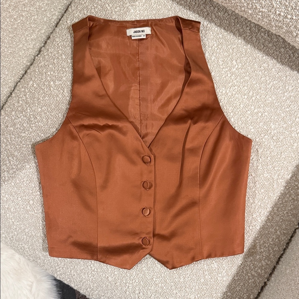 Jason Wu silk vest